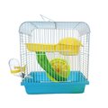 Yml YML H167BL Dwarf Hamster; Mice Cage With Accessories; Blue H167BL